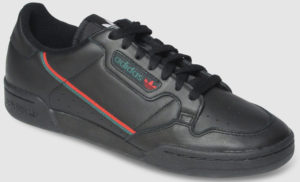Adidas Originals Continental 80 Leather - black-red-green Adidas Originals Continental 80 Leather - black-red-green
