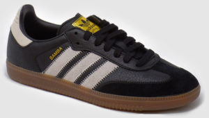 Adidas Originals Samba OG Leather - black-raw white