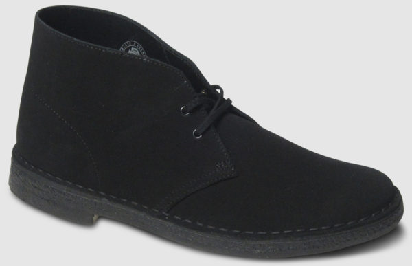 Clarks Originals Desert Boot Suede Women - black