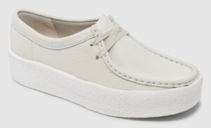 Clarks Wallabee Cup Nubuck Women - white Clarks Wallabee Cup Nubuck Women - white