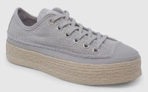 Converse All Star Espadrille Crocheted - mouse Converse All Star Espadrille Crocheted - mouse