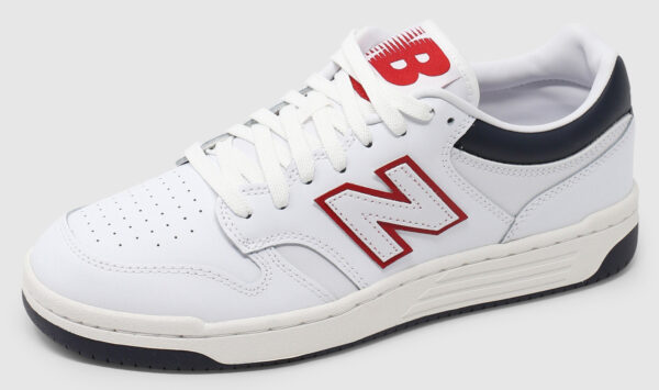 New Balance BB480  - white-navy