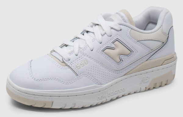 New Balance BBW550 Leather Women - white-creme