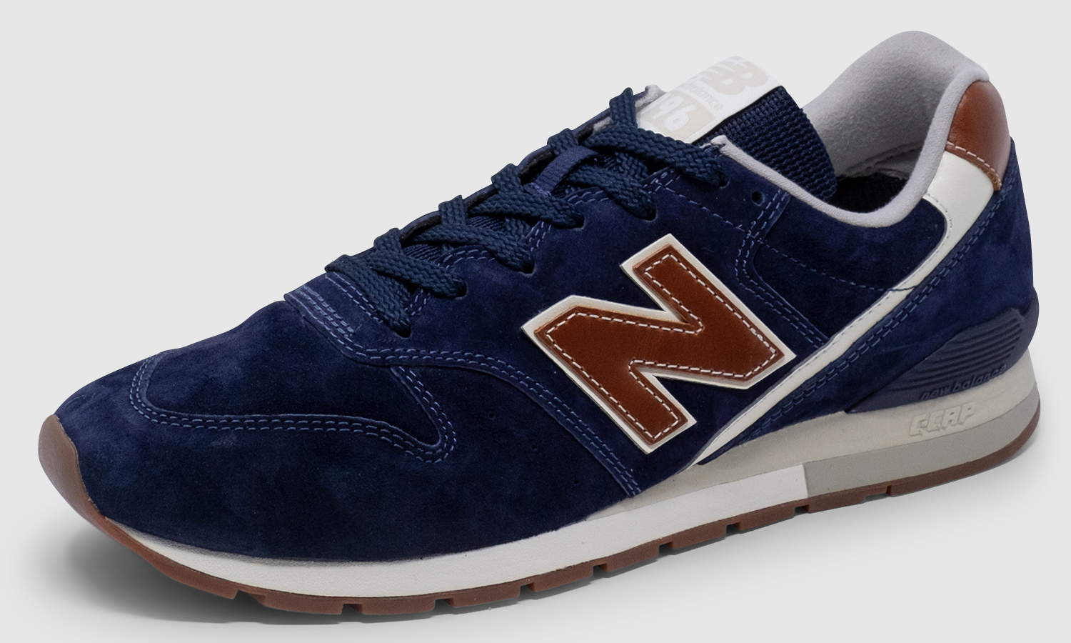 New Balance CM996 Nubuck - navy-brown | Footsteps