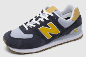 New Balance ML574 - dark grey-yellow New Balance ML574 - dark grey-yellow