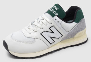 New Balance U574  - white-green