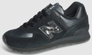 New Balance WL574 Leather Women - black mono