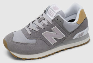 New Balance WL574 Suede Women - grey