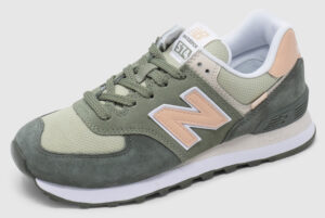 New Balance WL574 Women - olive-nude