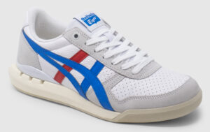 Onitsuka Tiger Ultimate 81 Ex Smooth Leather - white-blue-red