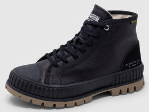 Palladium Pallashock Mid Leather Women - black Palladium Pallashock Mid Leather Women - black