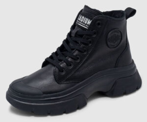 Palladium Pallawave Leather Women - all black Palladium Pallawave Leather Women - all black