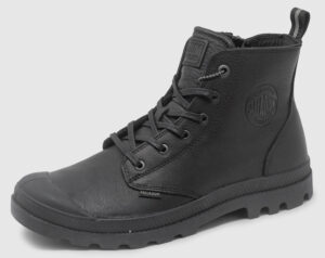 Palladium Pampa Hi Zip Leather - black