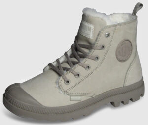 Palladium Pampa Hi Zip Nubuk gefüttert Women - feathergrey