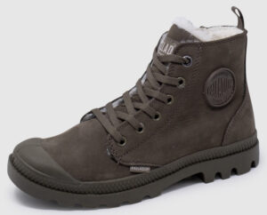 Palladium Pampa Hi Zip Nubuk Shirling Women - major brown