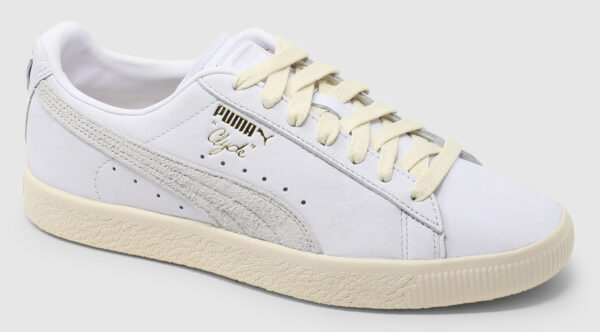 Puma Select Clyde Base Leather - white-frosted ivory