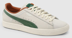 Puma Select Clyde FG Leather - offwhite-fast green Puma Select Clyde FG Leather - offwhite-fast green