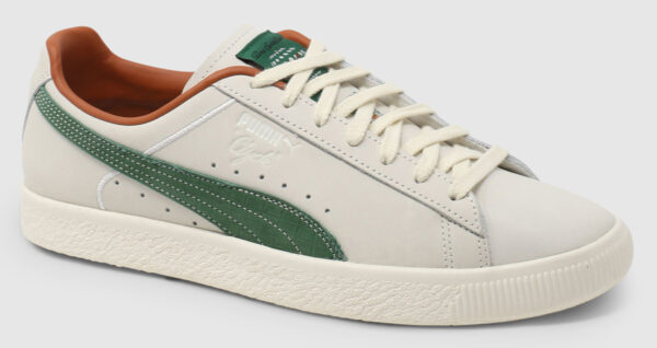 Puma Select Clyde FG Leather - offwhite-fast green