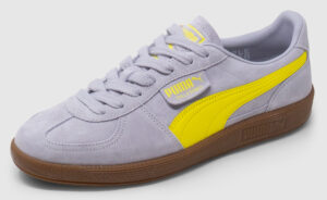 Puma Select Palermo Suede - vibrant silver-yellow
