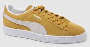 Puma Select Suede Classic  - honey mustard-white