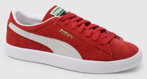 Puma Select Suede Vintage  - high risk red-white
