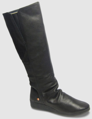 Softinos Axi Smooth Leather Women - black Softinos Axi Smooth Leather Women - black