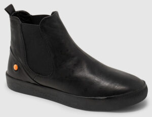 Softinos Saha Soft Leather Women - black