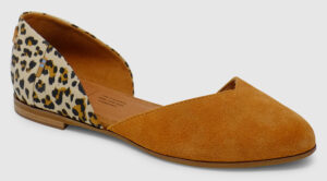 Toms Julie D'Orsay Suede - caramel-leopard Toms Julie D'Orsay Suede - caramel-leopard