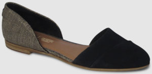 Toms Jutti Dorsay - black-metallic woven Toms Jutti Dorsay - black-metallic woven