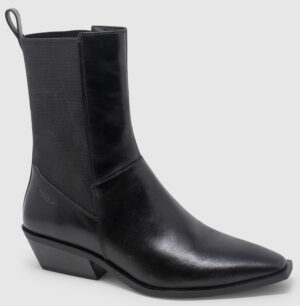 Vagabond Ally Bootie Hi Leather - black