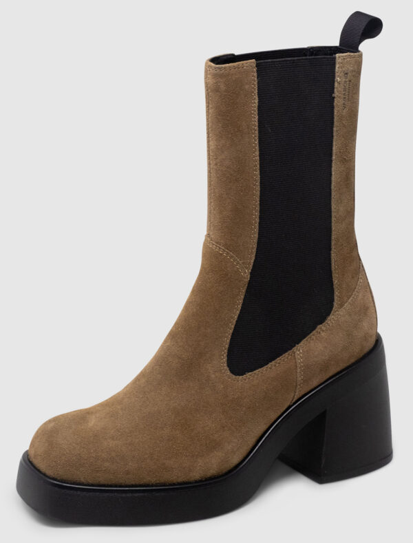 Vagabond Brooke Chelsea Hi Suede - mud