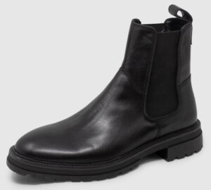 Vagabond Johnny Chelsea Leather - black