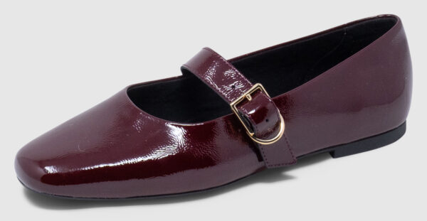 Vagabond Joline Strap Patent Women - cherry