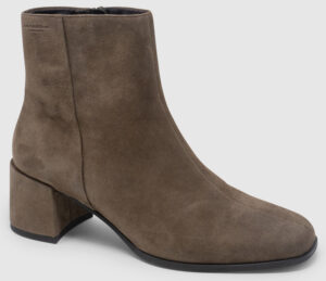 Vagabond Stina Bootie Suede - dark mud