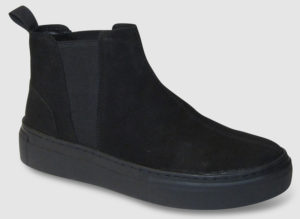 Vagabond Zoe Bootie Platform Nubuck - black