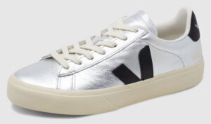 Veja Campo Leather - silver-black