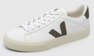 Veja Campo Leather - white-kaki