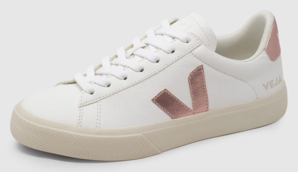 Veja Campo Leather - white-nacre