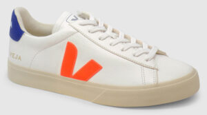 Veja Campo Leather - white-orange-cobalt Veja Campo Leather - white-orange-cobalt
