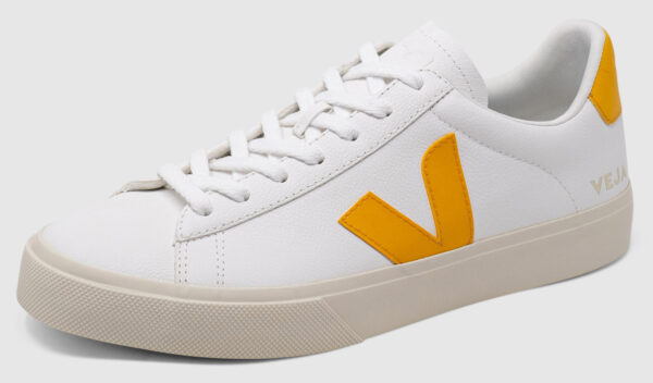 Veja Campo Leather - white-ouro