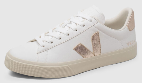 Veja Campo Leather - white-platine