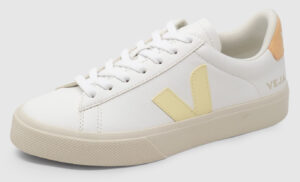 Veja Campo Leather - white-sun-peach