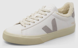Veja Campo Winter Leather - white-light grey