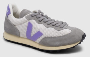 Veja Rio Branco Mesh - gravel-lavande