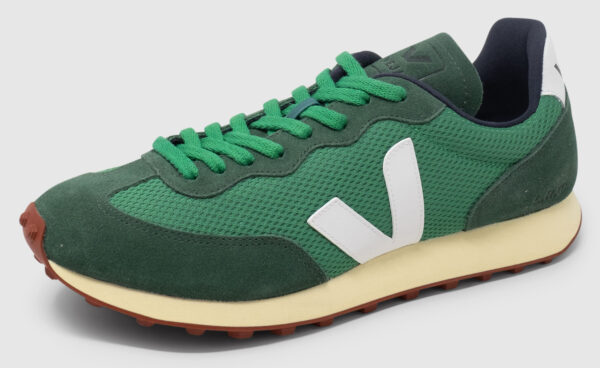 Veja Rio Branco Suede Mesh - emeraude-white