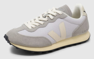 Veja Rio Branco Suede Mesh - lightgrey-pierre