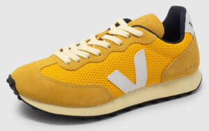 Veja Rio Branco Suede Mesh - ouro-white