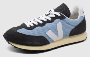 Veja Rio Branco Suede Mesh - steel-white
