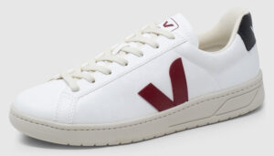 Veja Urca Vegan - white-marsala-black