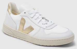 Veja V-10 Mesh Women - white-platin